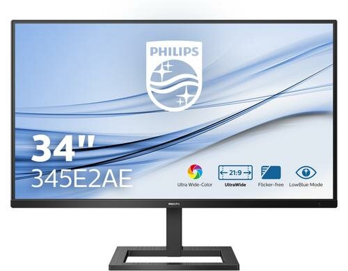 Philips 345E2AE/00 34, 3440x1440, IPS 75Hz, HDMI, DP