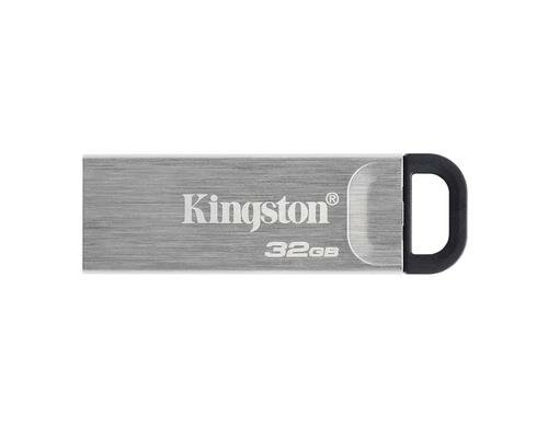 Kingston DataTraveler Kyson 32GB, USB 3.2 mit kappenlosem Metallgehäuse