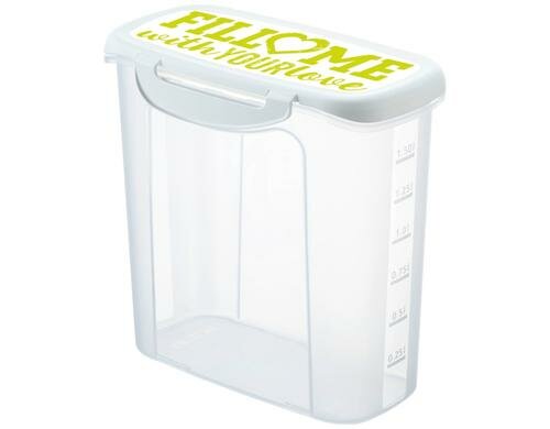 Rotho Vorratsdose Clic & Lock 1.5 Liter transpartent , 169x98x202 mm