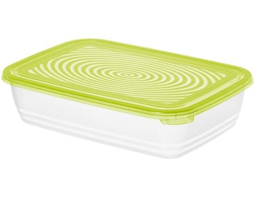 Rotho Kühlschrankdose Sunshine Lime 2.7 Liter, grün, 295x200x70 mm