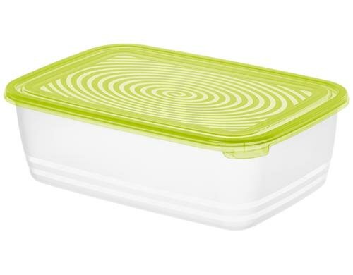 Rotho Kühlschrankdose Sunshine Lime 3.7 Liter, grün, 295x200x92 mm