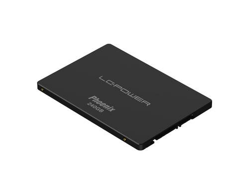 SSD LC-Power Flash Phoenix,2.5, 240GB SATA3, 3D Nand TLC, 510/450 MB/s, Ret.