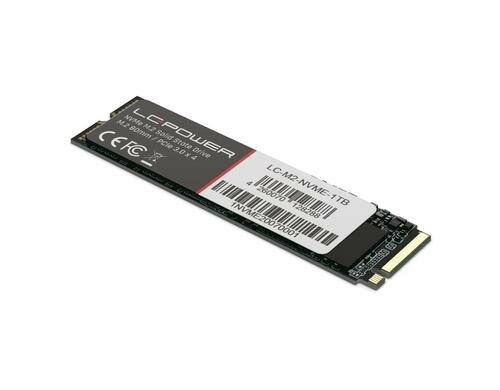 SSD LC-Power Flash Phenom, M.2, 1TB NVMe, 3D Nand TLC, 1800/1500 MB/s, Ret.