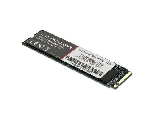 SSD LC-Power Flash Phenom Pro, M.2, 1TB NVMe, 3D Nand TLC, 3200/2500 MB/s, Ret.