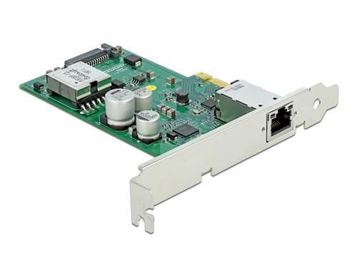 Delock PCI Express-x1 Karte zu 1x2.5GE 100/1000/2500Mbps mit PoE+ Ausgang