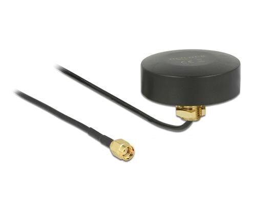 Delock Outdoor WLAN Antenne, 1.5m Kabel RP-SMA, 2dBi, 2.4Ghz Dachmontage