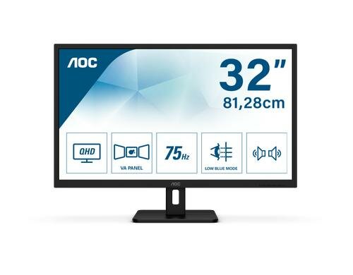 AOC 32  Q32E2N 16:9, 2560x1440 IPS, HDMI, DP, Lautsprecher