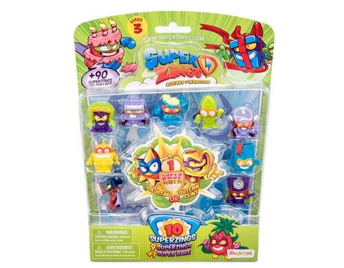 Magicbox SuperZings 3 Blister 10 Figurines