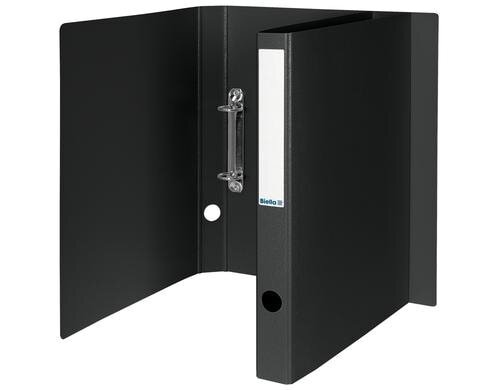 Biella Ringheft Viria  3.1 cm, 2-Ring Format A4, Schwarz