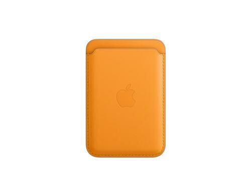 Apple iPhone Leder Wallet MagSafe Yellow inkl. MagSafe, California Poppy