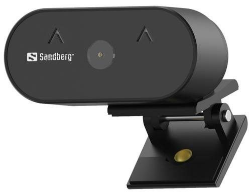 SANDBERG USB WEBCAM WIDE ANGLE 1080P 1080p, 120° Weitwinkel, Mikrofon