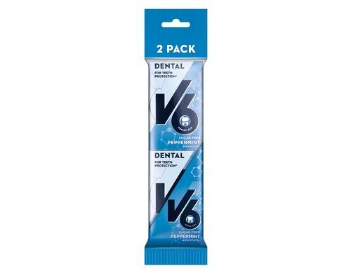 V6 Dental Peppermint Box 48g