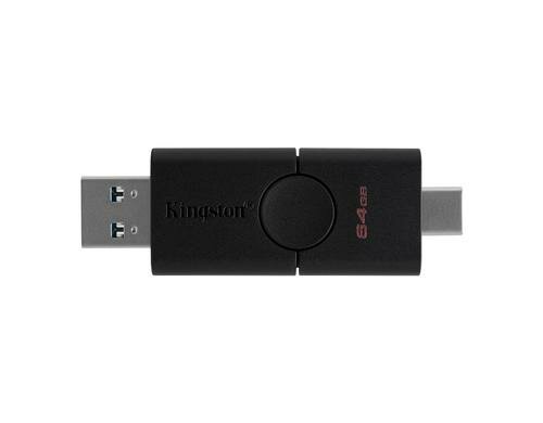 Kingston DataTraveler Duo 64GB, USB 3.2 USB-C / USB 3.2 Gen 1-Geschwindigkeiten