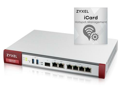 ZyXEL USG Flex 200 & iCard Hotspot UTM-Firewall mit VPN