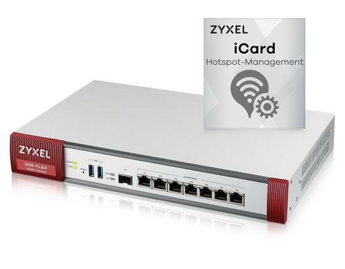 ZyXEL USG Flex 500 & iCard Hotspot UTM-Firewall mit VPN