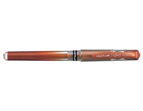 UNIBALL SIGNO Broad Gel-Roller 1mm, bronze