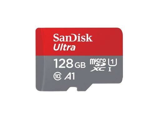SanDisk microSDXC Card Ultra 128GB UHS-I U1, Lesen 120MB/s, inkl. SD-Adapter