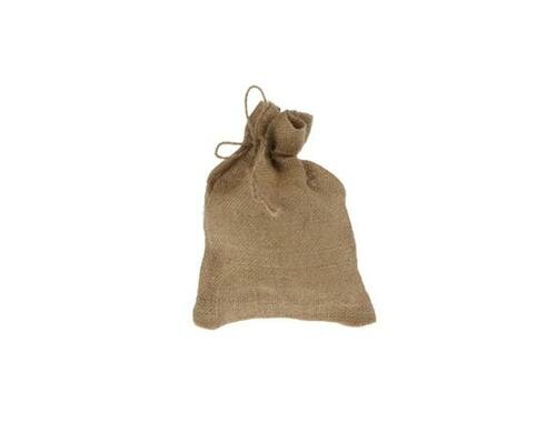 Dameco Jutesack Natur 15x21cm Jutebeutel mit Zugband, zum befüllen