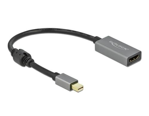 Monitoradapter Mini-Displayport zu HDMI 3840 x 2160 @ 60 Hz, grau, aktiv
