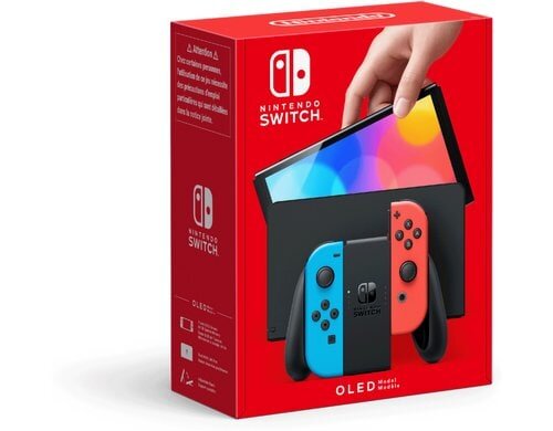 Nintendo Switch OLED-Modell Rot / Blau